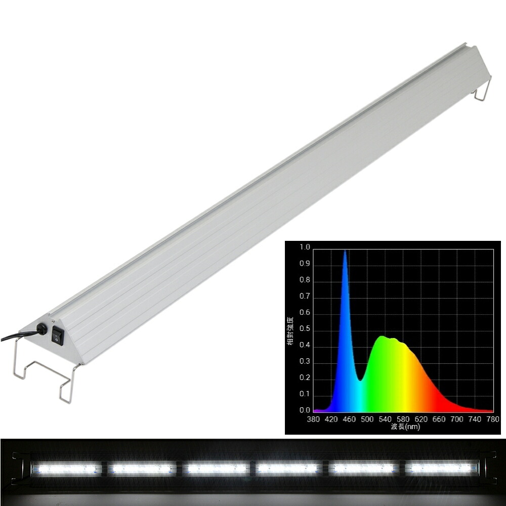 楽天市場】アクロ TRIANGLE LED VIVID 1200 水草