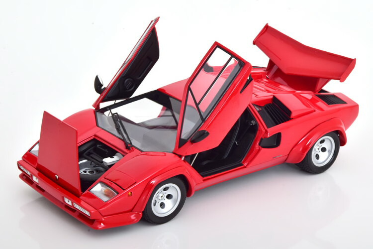 楽天市場】京商 1/18 ランボルギーニ カウンタック 5000QV レッド