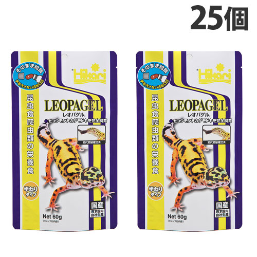 楽天市場】国産 キョーリン レオパゲル 60g 半ねりタイプ 昆虫食爬虫類