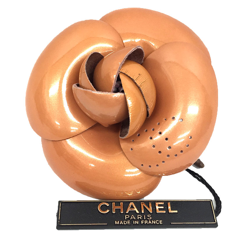 楽天市場】シャネル CHANEL カメリア コサージュ ピン ブローチ ピンク