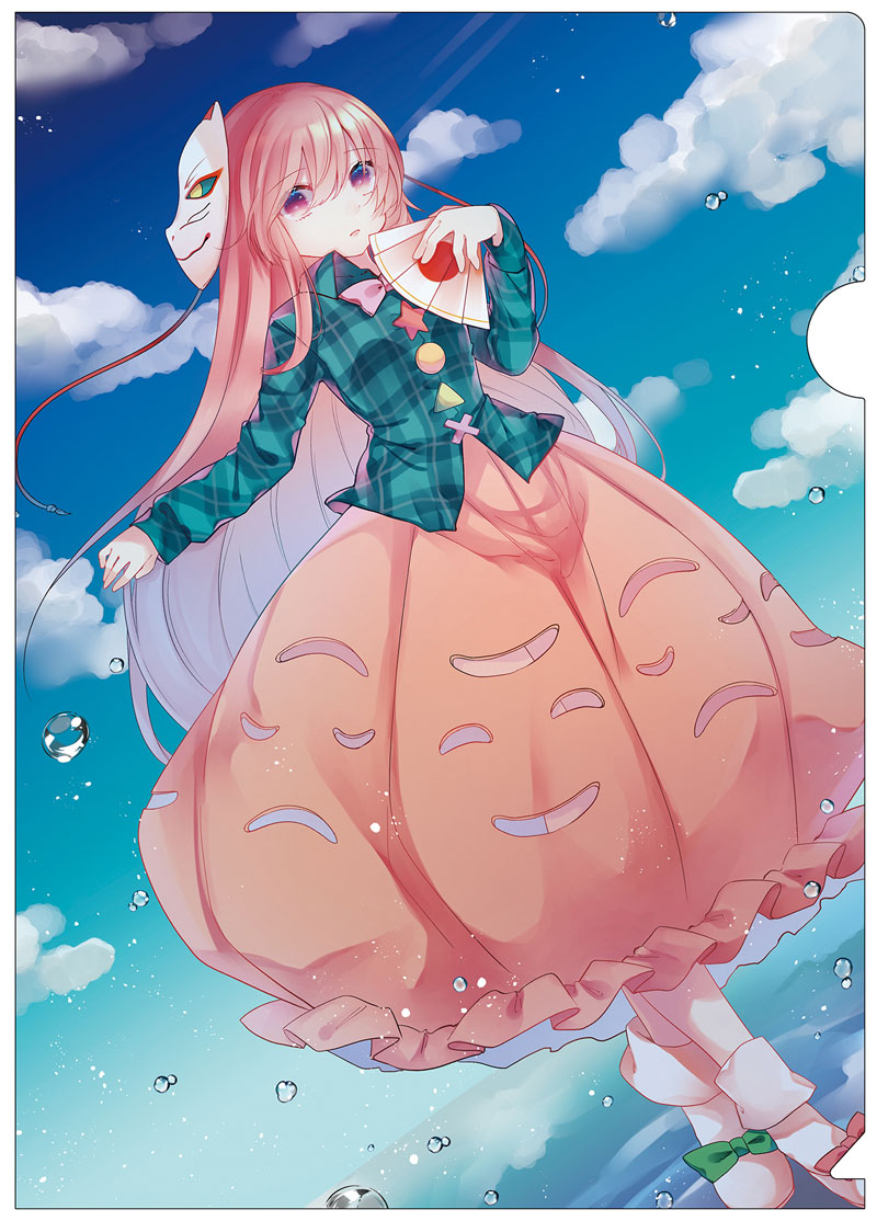 東方project こころ バニー 美少女 クリア ファイル VZ2 東方project