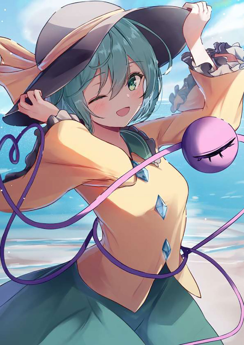 東方プロジェクト こいし フラン 水着 美少女 クリアファイル VY3