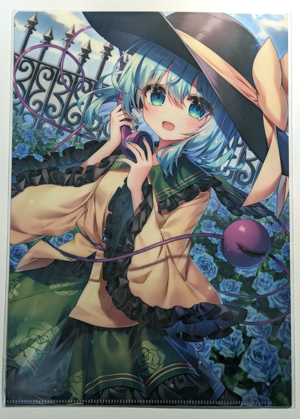 東方project こいし フラン 水着 美少女 クリアファイル VY1 東方