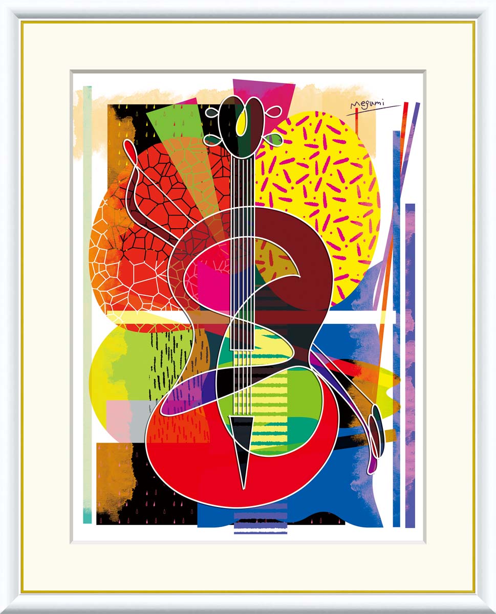 本物の油彩画】「アイスランドポピー」森秀雄（SM）額縁付 【公式通販】