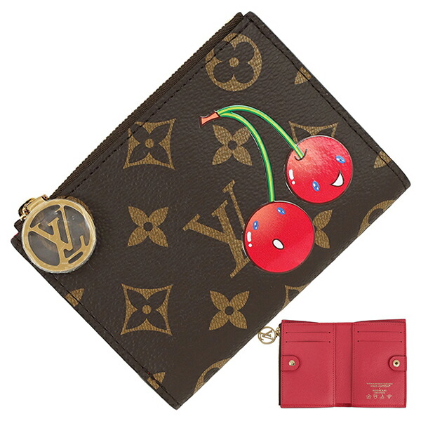 楽天市場】【新品】 ルイヴィトン 二つ折り財布 ポルトフォイユ クレア