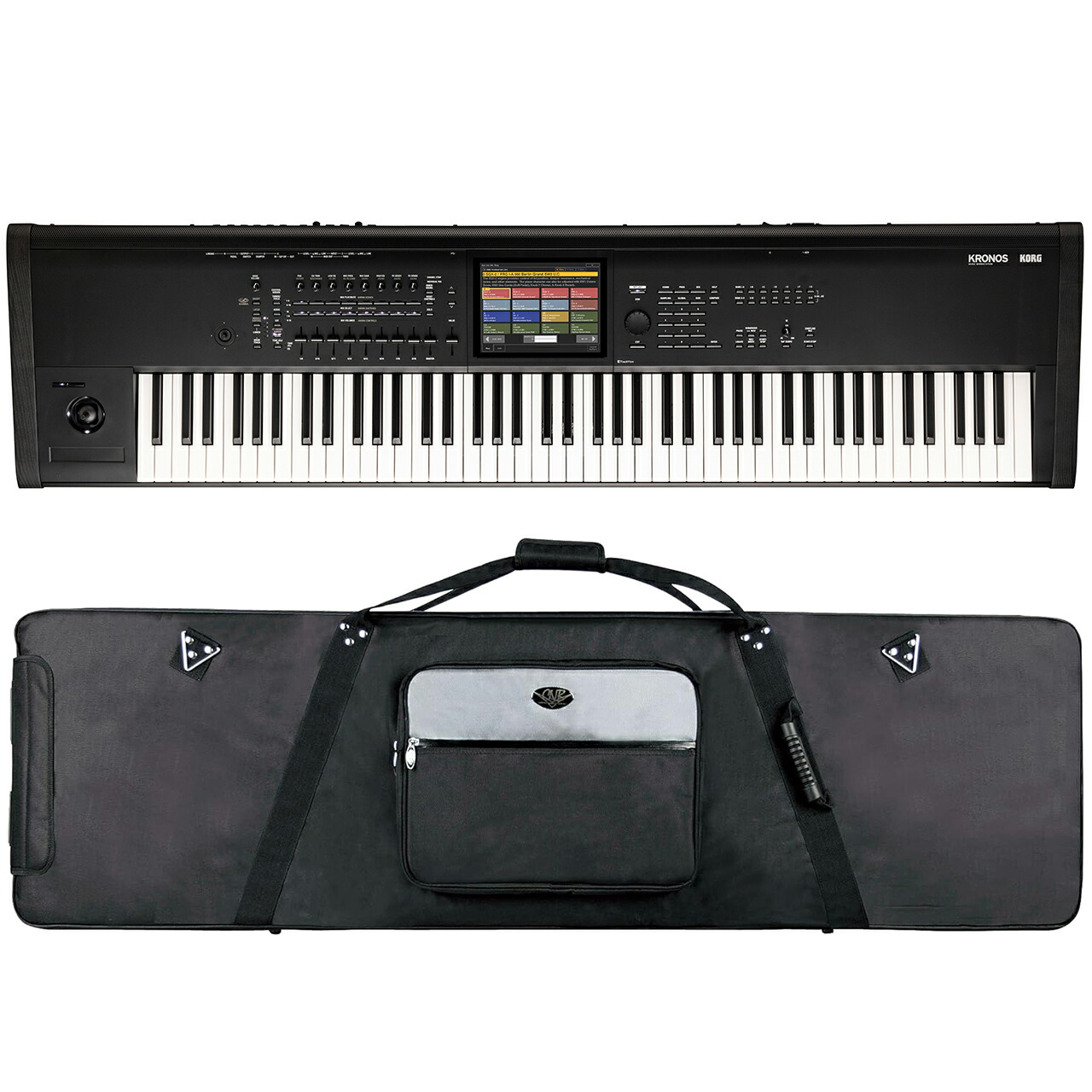 希少コルグKORG N364シンセ キーボードハードケース付き 動作品最安値