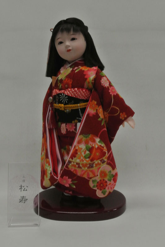 楽天市場】市松人形 8号 松寿作 : 藤田人形楽天市場店