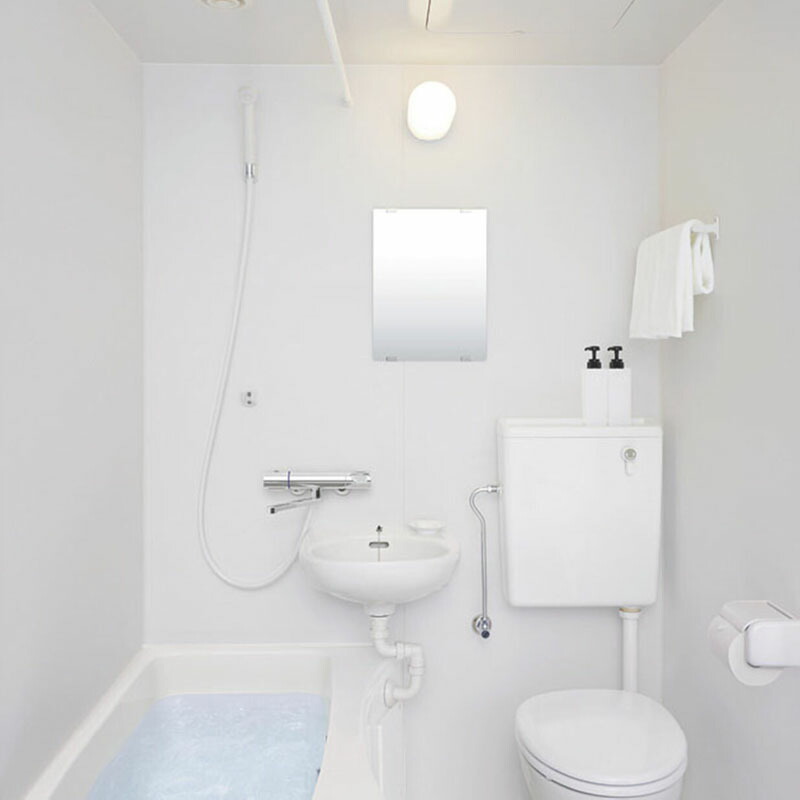 楽天市場】□ハウステック アパート用ユニットバス (洗面器 トイレ付
