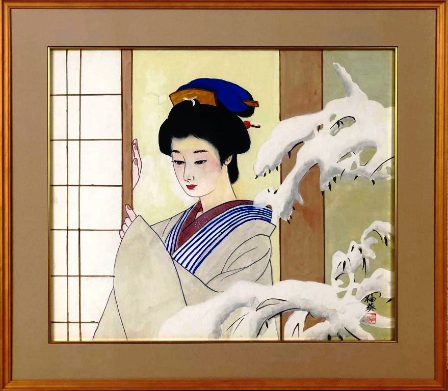 楽天市場】青山亘幹 夏 日本画4号 : ギャラリーダッドアート