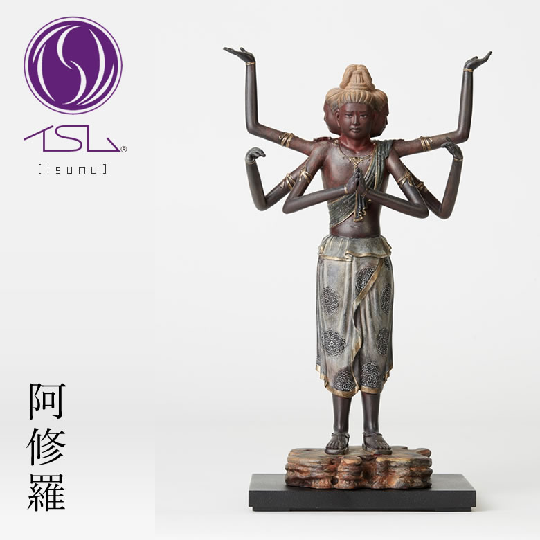 楽天市場】インテリア 雑貨 置物 フィギュア イSム（イスム）阿修羅像