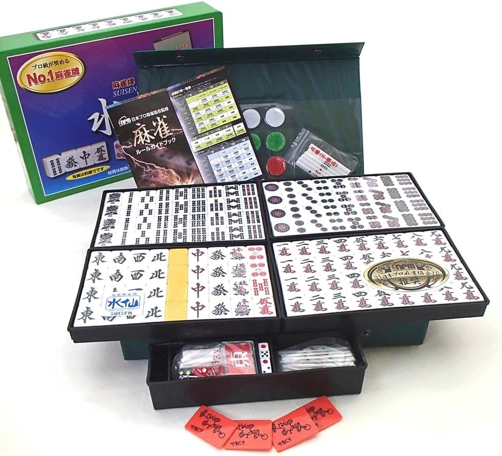 楽天市場】ビッグサイズ 麻雀牌 【 でかパイじゃん 】 麻雀牌セット