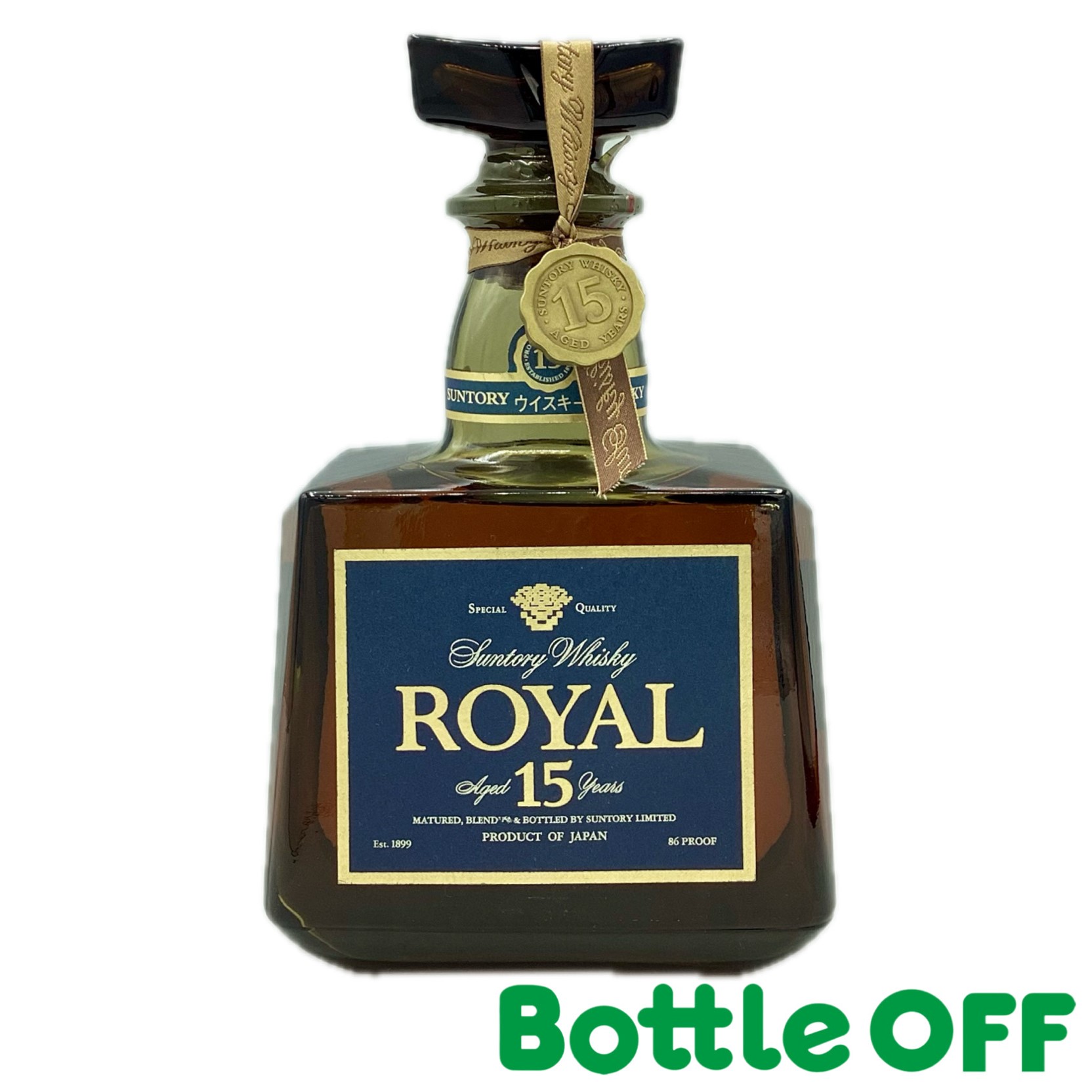 楽天市場】【レトロ】サントリーウイスキー ローヤル15年 ブルーラベル