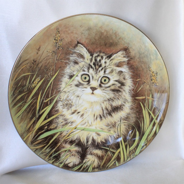 楽天市場】1988年 可愛い子猫 カントリー キティン コレクション 絵皿