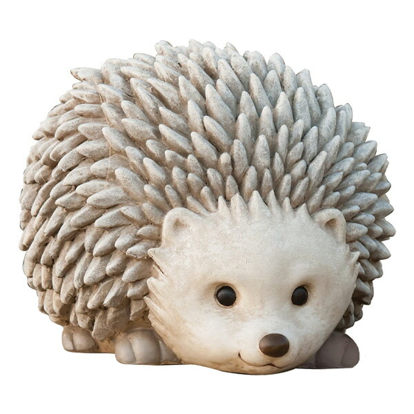 楽天市場】雑貨 置物・フィギュア：お座りハリネズミ*178 資材 : 遊恵