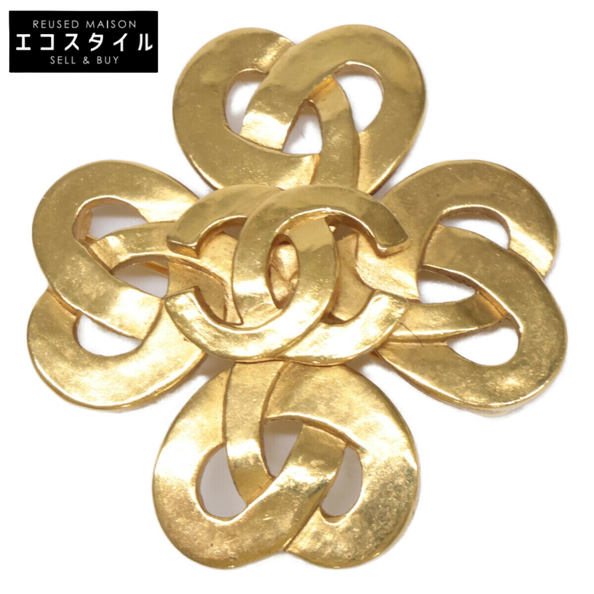楽天市場】シャネル ヴィンテージ ココマーク フラワークローバー