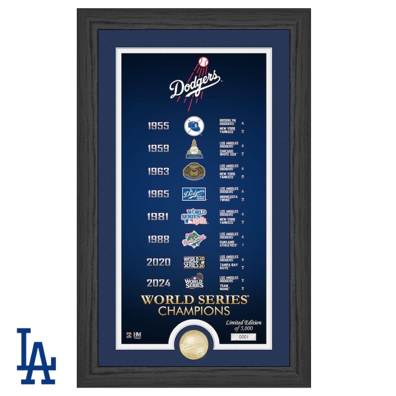 み*こ様 2025MLB LAドジャース WS優勝記念ピン5個セット① 2025MLB LA
