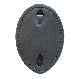 楽天市場】ボストンレザー バッジホルダー 丸型 ネックチェーン付