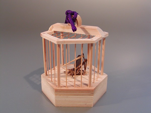 楽天市場】茶道具 香合 こうごう 竹六角 虫籠 鈴虫 むしかご すずむし