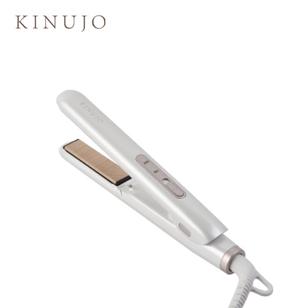 KINUJO シルクプレート 15mm ヘアアイロン ホワイト KM001 KINUJO（絹