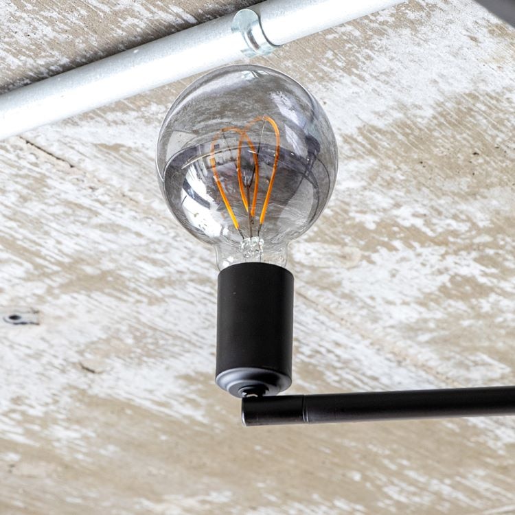 キムリック シーリングライト(ブラック / ホワイト) (カラーホワイト