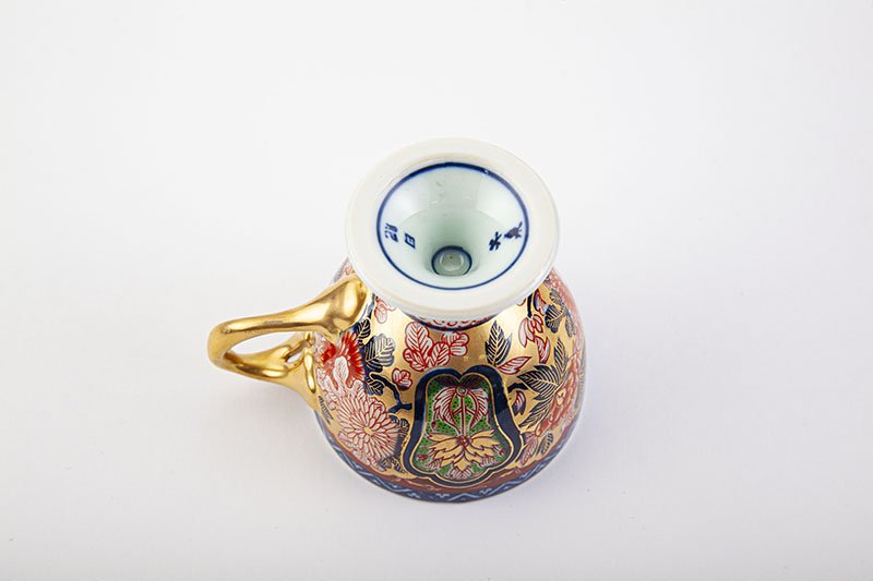 極錦金彩古伊万里様式【コーヒー碗皿】｜有田焼なら賞美堂本店