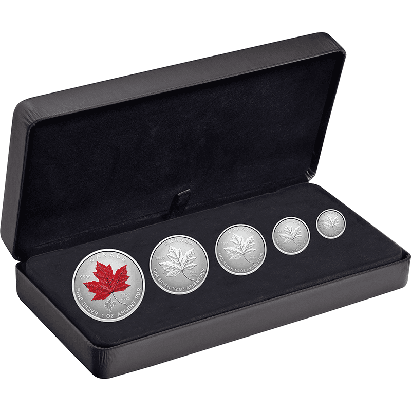 カナダ 9999純銀 1オンスコイン 5ドル 2011年 メープルリーフ
