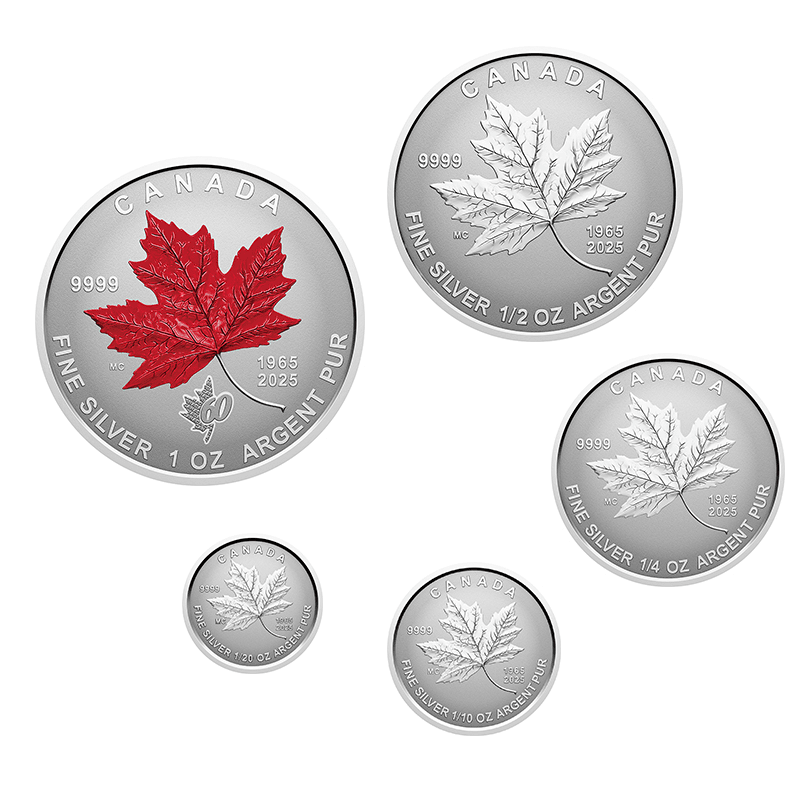 カナダ 2025年 メイプルリーフ・プレミアムコレクション カナダの国旗