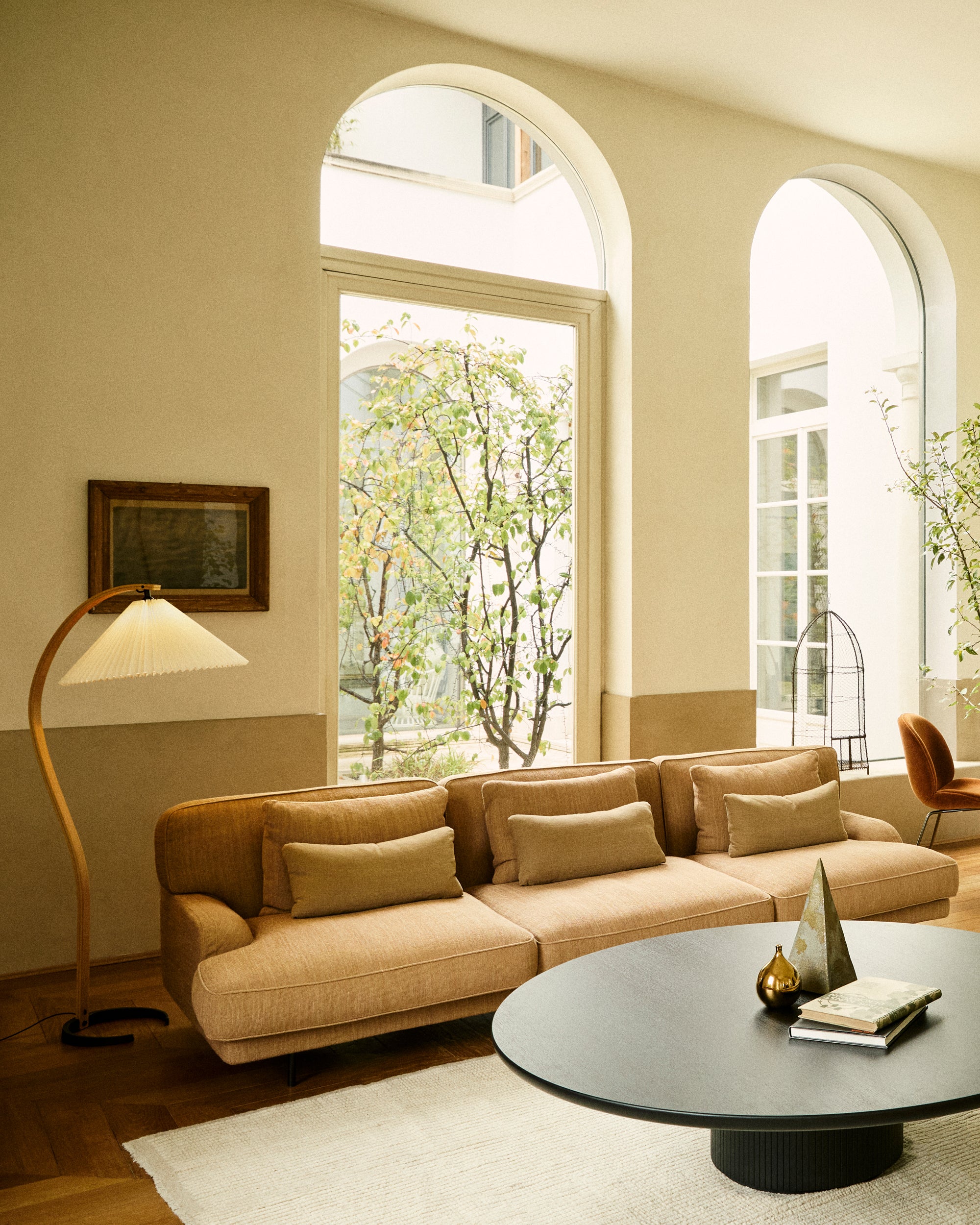 9602 Floor Lamp, Bamboo by Paavo Tynell | Gubi at DSHOP