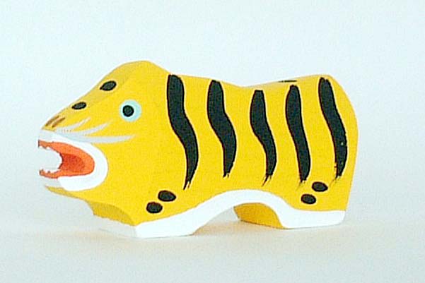 木工・干支人形・えと人形・十二支、子、丑、寅、卯、辰、巳、午、未