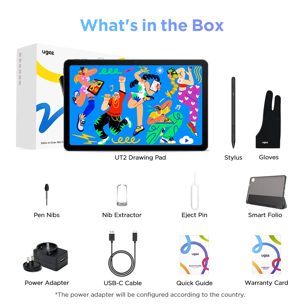 10.36-Inch Standalone Fun Drawing Pad UT2 – ugee Official Store