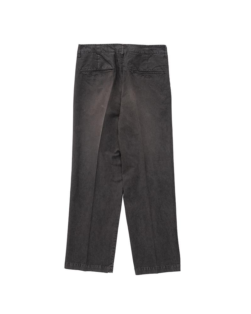 VISVIM 24SS FIELD CHINO DMGD BLACK 4