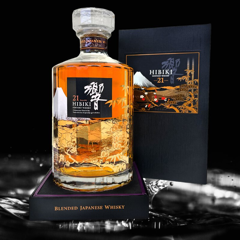 響 21年 花鳥風月 意匠ボトル 極希少 冊子付き 限定品 700ml 43度