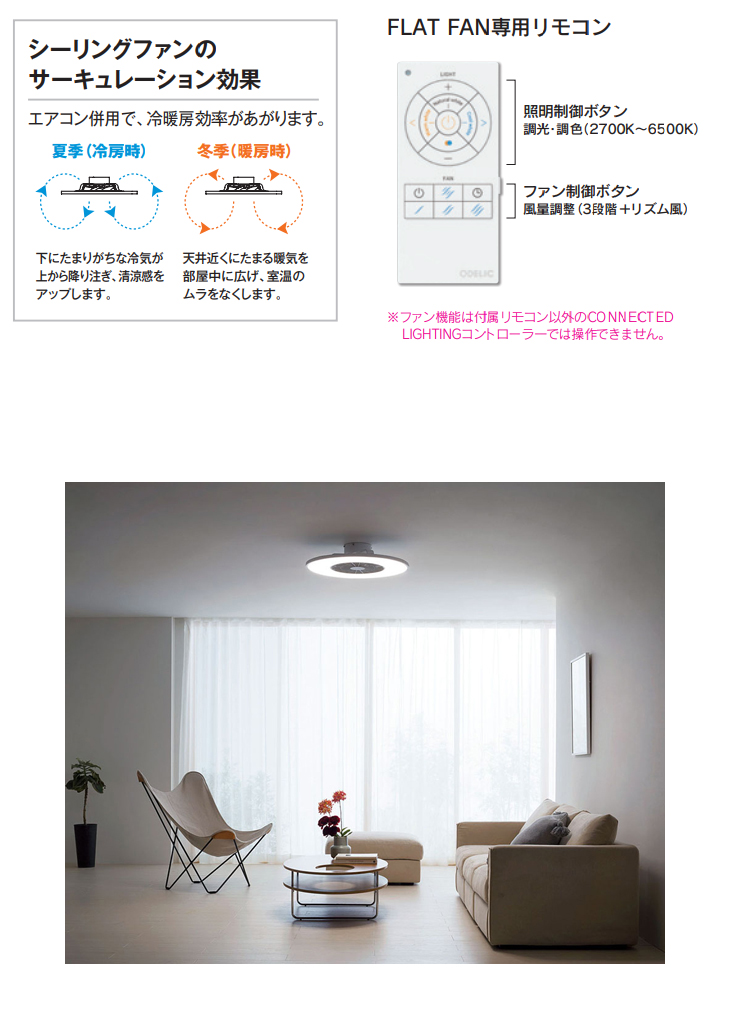 ODELIC（オーデリック） 【大型商品！】OL291438BR LEDシーリング