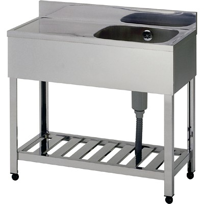 新品 [組立式] 業務用 ステンレス 1槽シンク（流し台
