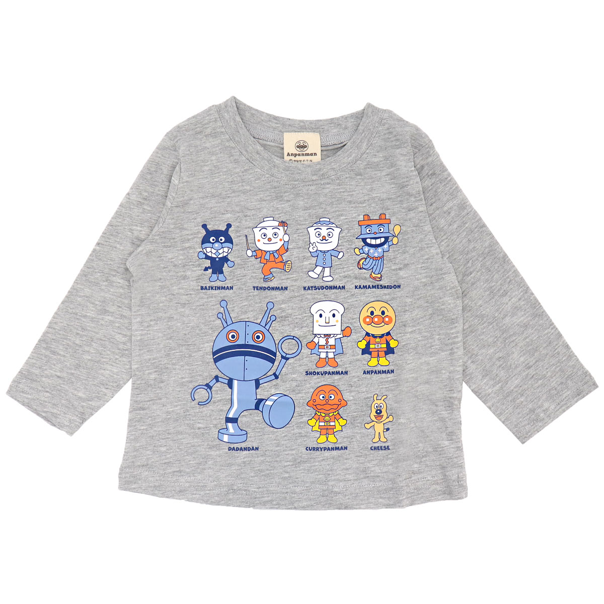 アンパンマン 長袖 Tシャツ 80 90 95 100 男の子 女の子 綿 子供服