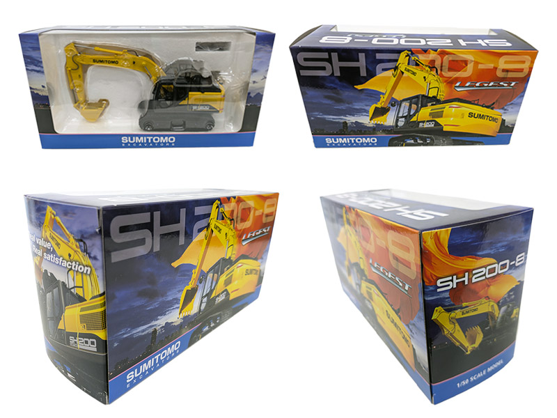 住友建機 ミニチュア 油圧ショベル ＜SH200-8＞ 1/50SCALE【ミニカー