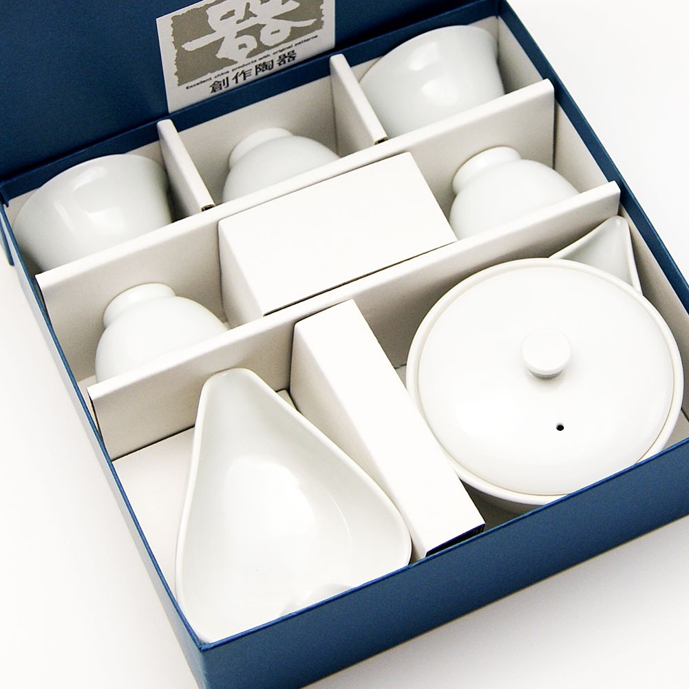 玉露用 宝瓶 湯冷まし 茶碗5個セット 白磁 美濃焼 陶磁器 茶器とは