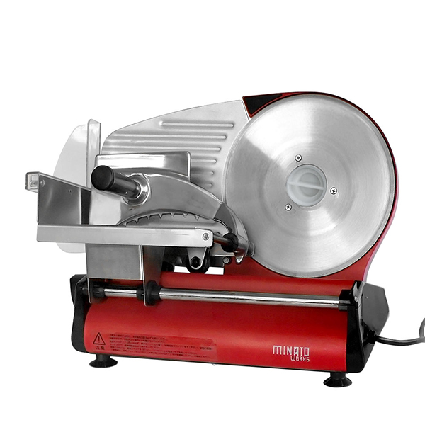 ミナト 家庭用ミートスライサー HMS-220 2種ブレード付きセット (220mm
