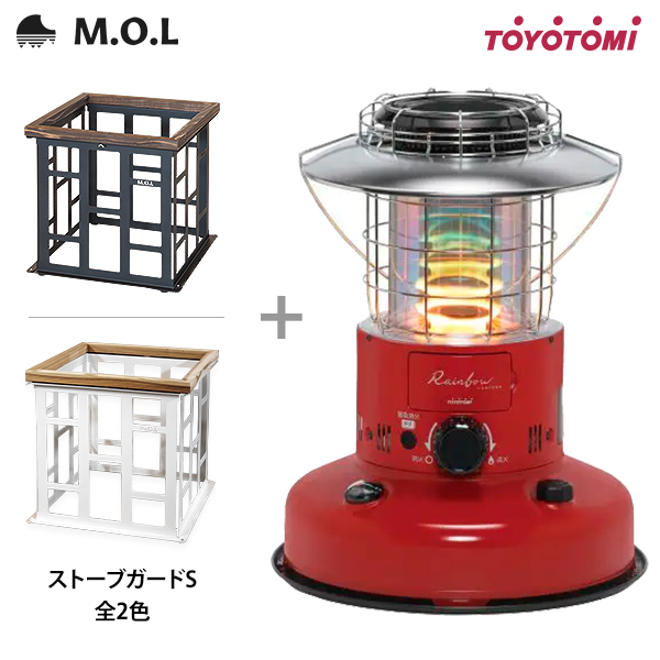 Rainbow（TOYOTOMI） トヨトミ 石油ストーブ RL-2524(G)＋M.O.L