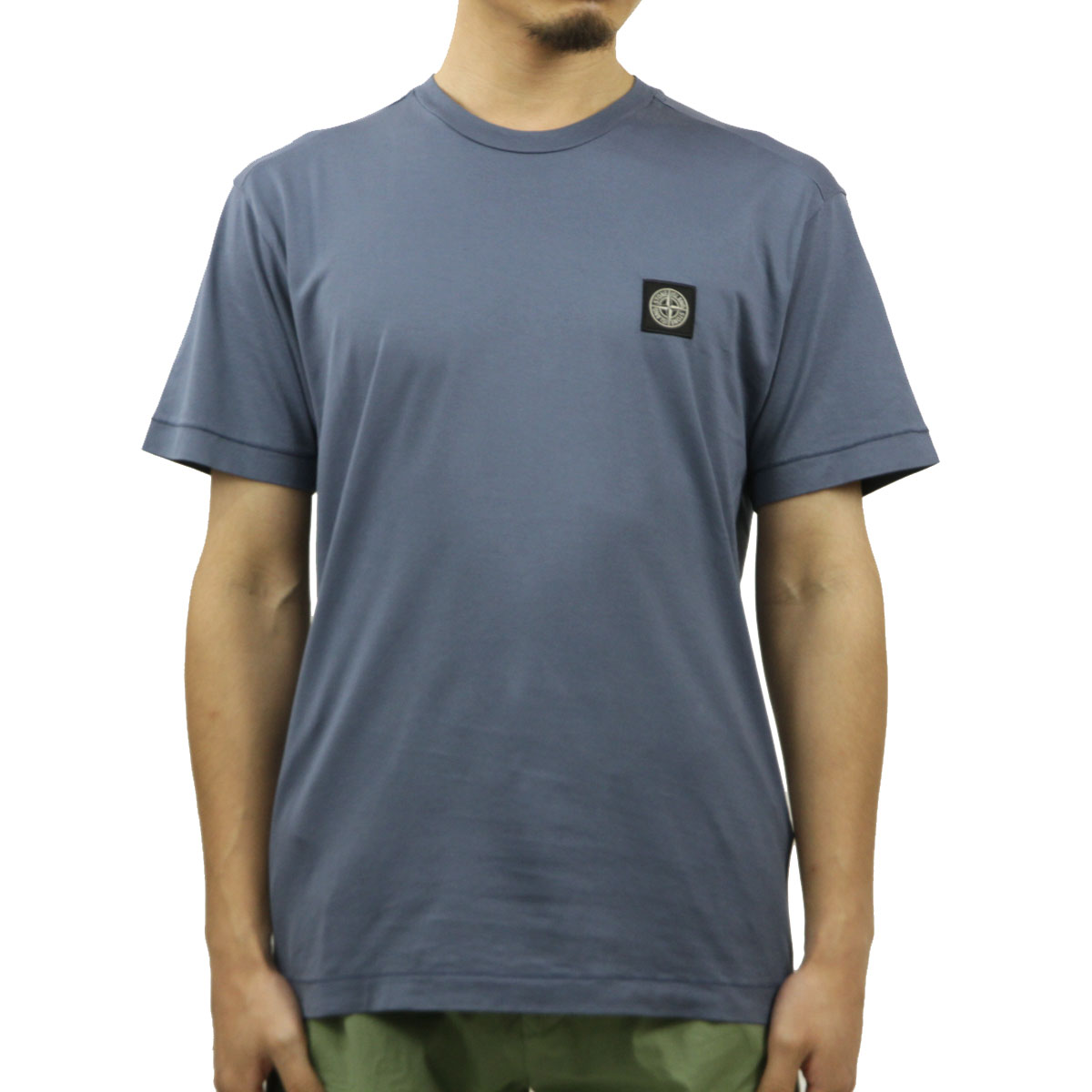 STONE ISLAND（ストーン アイランド） メンズ 半袖Tシャツ 正規品 ロゴ