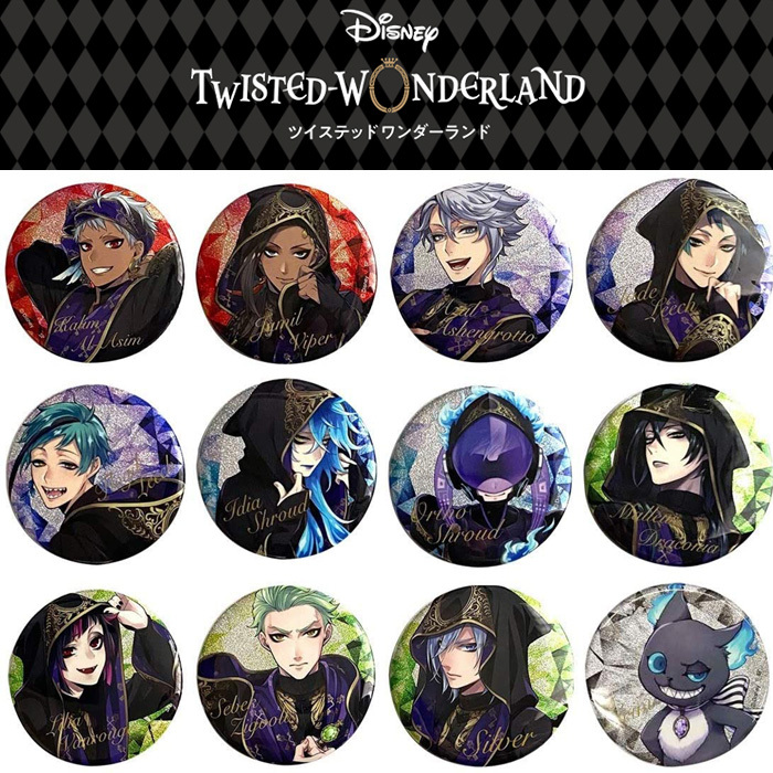 ツイステ デュース スペード 缶バッジ 式典服 トレ缶まとめ売り 缶