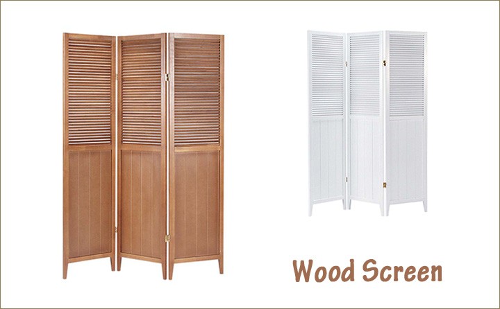 天然木スクリーン 3連 パーテーション パーティション 間仕切り 天然木