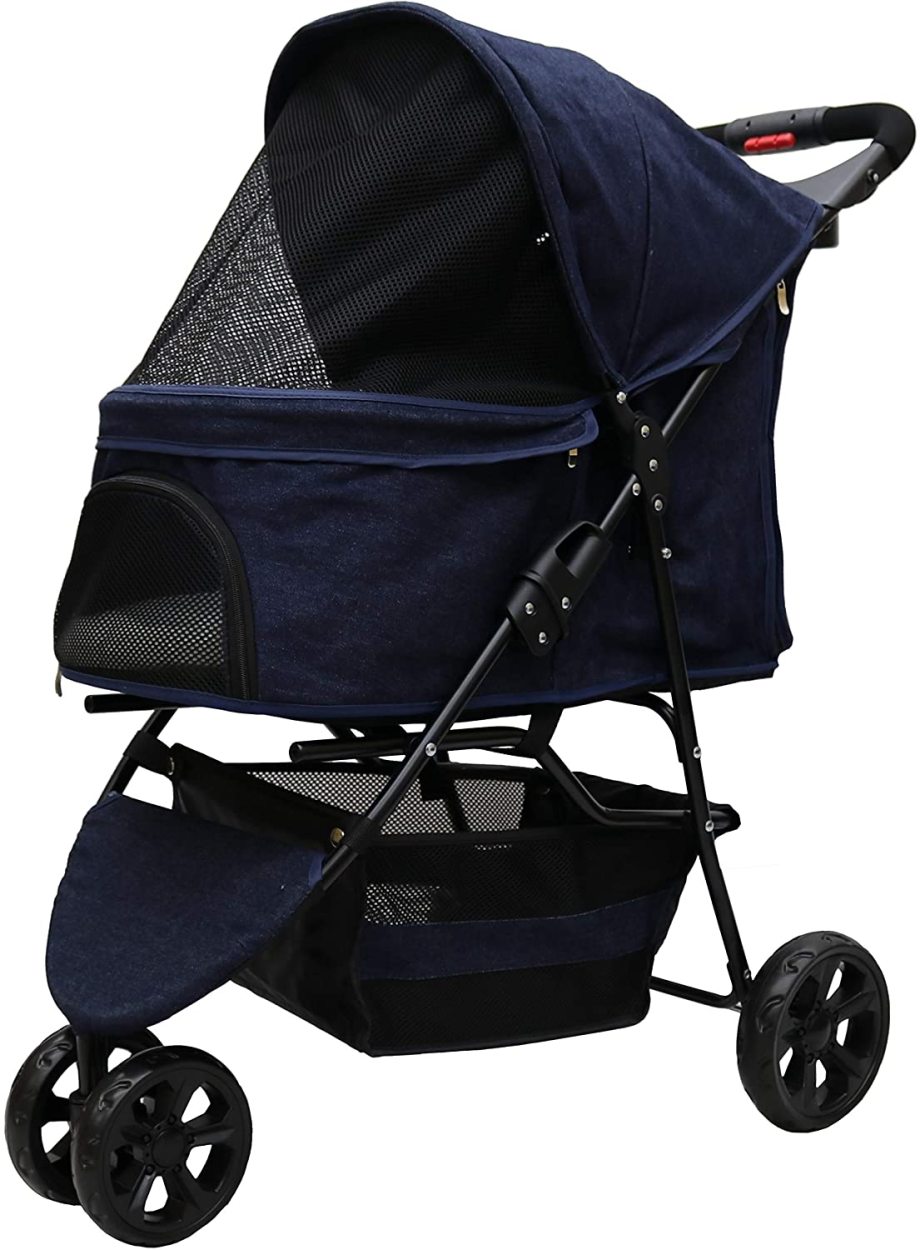 公式】CocoHeart（ココハート）甘えん坊バギー 多頭用 3輪 ペット