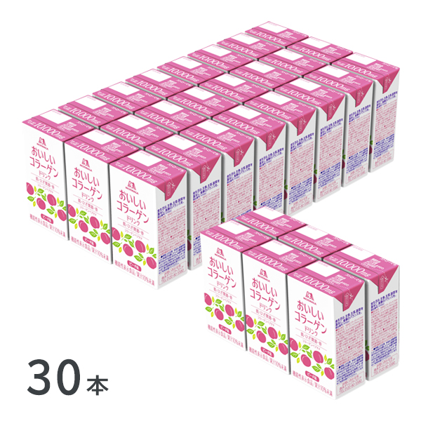 森永製菓 コラーゲン 10000mg 30本 【公式】 おいしいコラーゲン