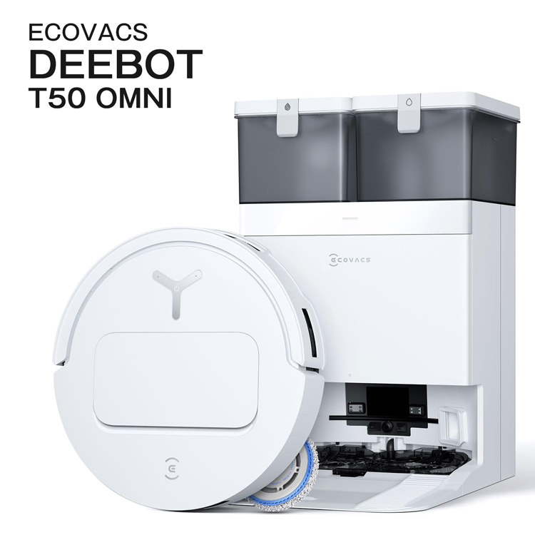 ECOVACS（エコバックス） ECOVACS ROBOTICS DEEBOT T50 OMNI ロボット