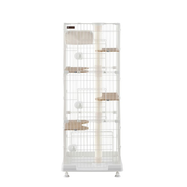 IRIS OHYAMA（アイリスオーヤマ） キャットケージ 3段 キャットタワー