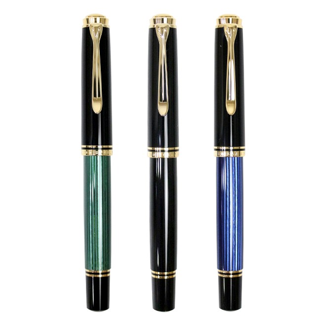 Pelikan（ペリカン） スーベレーン 万年筆 M中字・F細字 3カラー展開