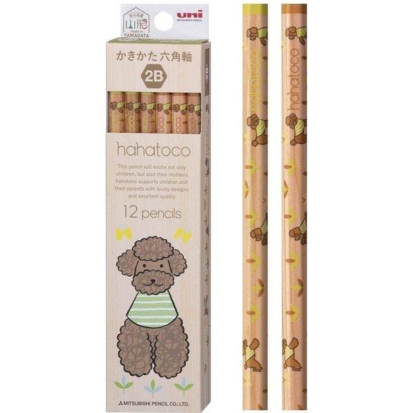 hahatoco 【名入れ無料】三菱鉛筆 鉛筆 ドッグ ダース販売 文房具 学童