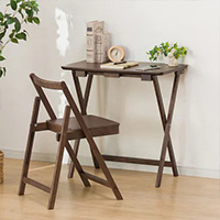 ニトリ（NITORI） 幅120cm 折脚座卓 折脚テーブル (Nミサキ MBR