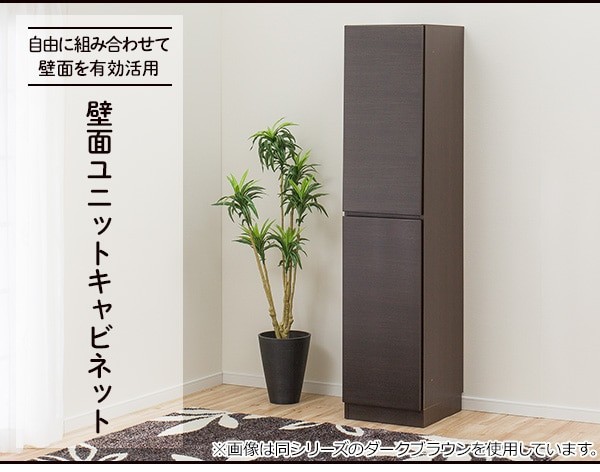 ニトリ（NITORI） 壁面ユニットキャビネット(ウォーレン 40-2D WW